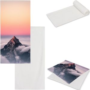 10 st. Home  | Handdoek Jelle – 140 x 70 cm | 400g/m² | Zachte microvezel | Volledig bedrukbaar