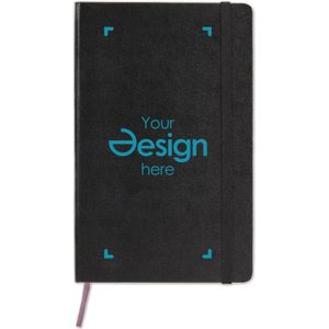 25 st. Sprout Notitieboekjes A6 bedrukken | Moleskine notitieboek - A6 | 192 vellen | Hardcover | Leer | Gelinieerd