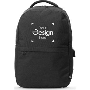 10 st. Laptoptassen bedrukken | Rugzak Roan - 15 Inch | RPET-materiaal | Polyester