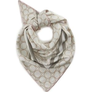 Codello PRINTED TRIANGLE POLYESTER/VISCOSE MONOGRAM 128X128X180CM