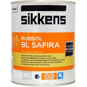 Sikkens Rubbol BL Safira | 2,5 Liter - Lichte kleur | Lakverf | Sikkens Lak | Lakverf binnen | Houtverf | Houtverf binnen