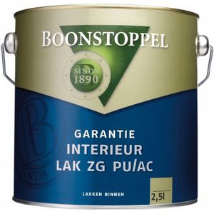 Boonstoppel Garantie Interieur Lak ZG PU/AC | 1 Liter - Donkere kleur