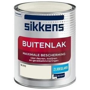 Sikkens Buitenlak Zijdeglans 750 ml RAL 9010