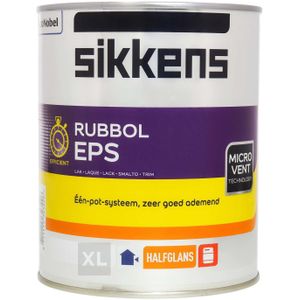 Sikkens Rubbol EPS | 1 Liter - Lichte kleur | Lakverf | Sigma Lak | Lakverf buiten | Houtverf | Houtverf buiten