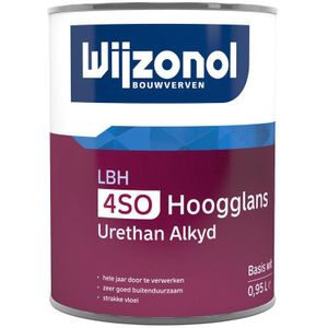Wijzonol - 4SO - Hoogglanslak - Wit - Urethan-Alkydhars