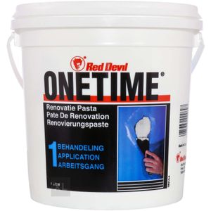 Red Devil - One Time - Vulmiddel - 4 Liter - Lichtgewicht