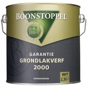 Boonstoppel Garantie Grondlakverf 2000 | 2,5 Liter - Donkere kleur