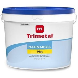 Trimetal - Magnaroll S1 Mat - Universele Matte Muurverf - 10L - Waterbasis
