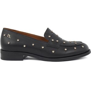 Babouche - W-Kassy-1 - Loafers - Zwart - Hoogwaardig Leer