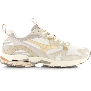 Mizuno Mizuno - Wave Rider 10 | Summer Sand/Pri Wit Mesh Lage sneakers Unisex