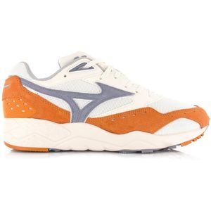 Mizuno Mizuno - Contender SnowWhite/Tradewinds Gebroken wit Mesh Lage sneakers Unisex