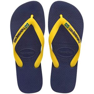 Havaianas Havaianas - Brasil Layers Blauw Rubber Teenslippers Unisex