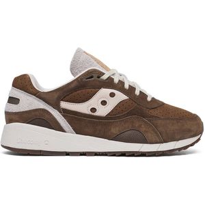 Saucony Saucony - Shadow 6000 | Brown/Moon Bruin Leer Lage sneakers Unisex