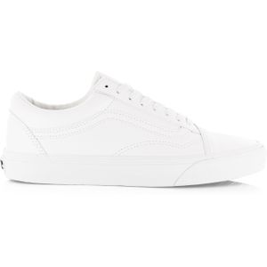 Vans Vans - Classic Tumble Old Skool Wit Leerlook Lage sneakers Unisex