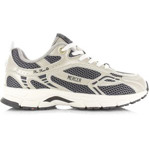 Mercer Amsterdam Mercer - The Re-Run Champagne grey Grijs Mesh Lage sneakers Dames