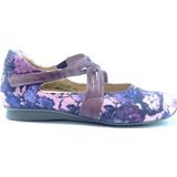 Think Chilli Bandschoenen 6 86109 33 Paars Roze Gebloemd