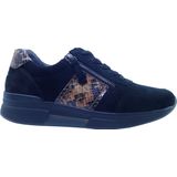 Gabor Rollingsoft Sneaker 56.828.67 Zwart Slangen Print