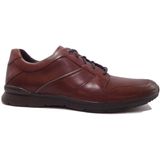Clarks Un Tynamo Flow Veterschoenen Mahogany Bruin G