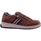 Mephisto Lisandro Sneakers Hazelnut Bruin Leer Verwisselbaar Voetbed