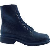 Durea Veterboots 9673 805 H Wijdte H Zwart Print