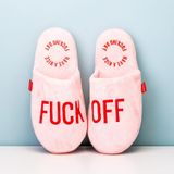 Fuck Off Sloffen - Roze van Fisura