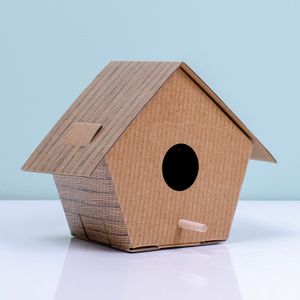 DIY Vogelhuisje - Boomhut van Kikkerland