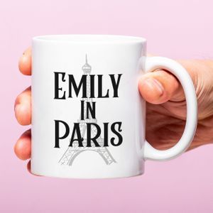 Gepersonaliseerde Mok Emily In Paris van Ditverzinjeniet