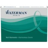 36x Waterman inktpatronen Standard groen, pak a 6 stuks