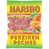 22x Haribo snoep perziken, zak van 200 g