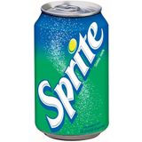 2x Sprite frisdrank, blikje van 33 cl, pak a 24 stuks