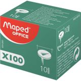 47x Maped punaises, venikkeld, 10mm, doos a 100 stuks