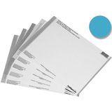 46x Elba ruiterstrook type 8, vel met 54 etiketten, blauw