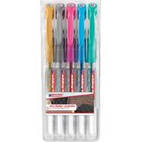 12x Edding gelroller 2185, etui met 5 stuks