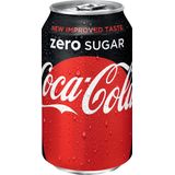 2x Coca-Cola Zero frisdrank, blik van 33 cl, pak a 30 stuks