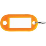 8x Sleutelhanger oranje, doos a 100 stuks