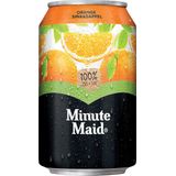 2x Minute Maid Orange vruchtensap, blik van 33 cl, pak a 24 stuks