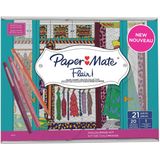 2x Paper Mate fineliner Flair coloring kit Glam-Closet