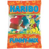 20x Haribo snoep funny-mix, zak van 200 g