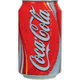 2x Coca-Cola frisdrank, blik van 33 cl, pak a 30 stuks
