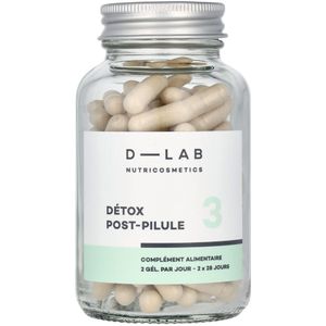 D-Lab Nutricosmetics - D-Lab Detox Post-Pilule 3 Capsules 112 stuk  Gerichte behandeling 112 pc