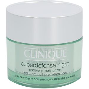 Clinique Superdefense Night Recovery Moisturizer Vochtinbrengende crème 50 ml