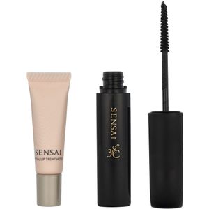 Make-up Set - LASH LENGTHENER 38 °C - Zwart - 10 ml + Total Lip Treatment - 5 ml