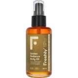 Freshly Cosmetics - Golden Radiance - Natuurlijke Lichaamsolie - 100 ml - Verstevigend tegen Striae