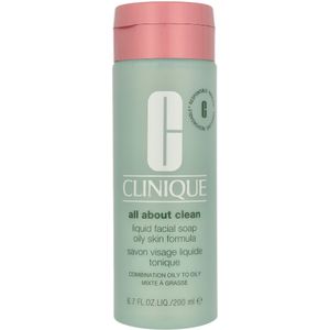 Clinique Liquid Facial Soap - Oily 200ml Make-up verwijderaar en reiniger