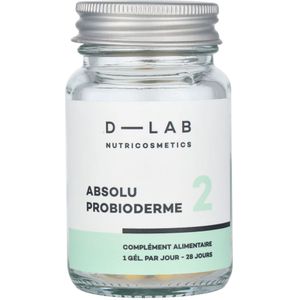 D-Lab Nutricosmetics - D-Lab Absolu Probioderme 2 Capsules 28 stuk  Gerichte behandeling 28 pc