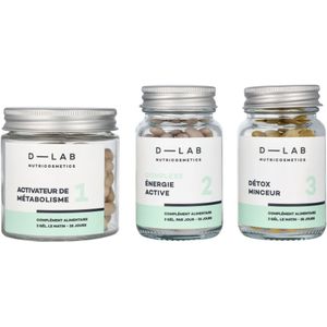 D-Lab Nutricosmetics - D-Lab Fat Burning Program Set 3 stuk  Afslanken en verstevigen 3 pc
