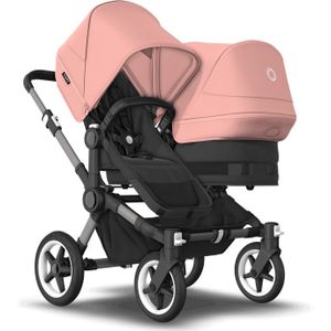 Bugaboo Donkey 5 Duo Kinderwagen - Midnight Black Bekleding