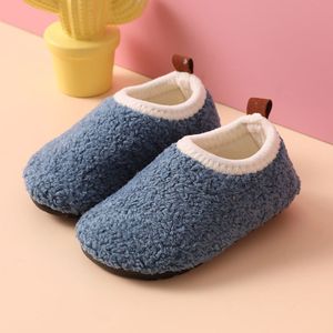 Mini Fashion™ - Schön warm und bequem - Hausschuhe Blau / 26-27 (2-3 Jahre) | Pädagogisches Holzspielzeug
