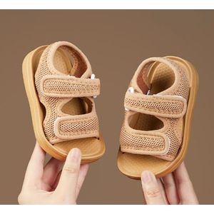 Breeze Bliss™ - Weiche Sohlen und schnell trocknend - Kindersandalen Braun / 19 (2.5-3 Jahr) | Pädagogisches Holzspielzeug