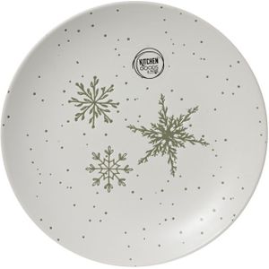 Decoris ontbijtbord - Met kersttakken